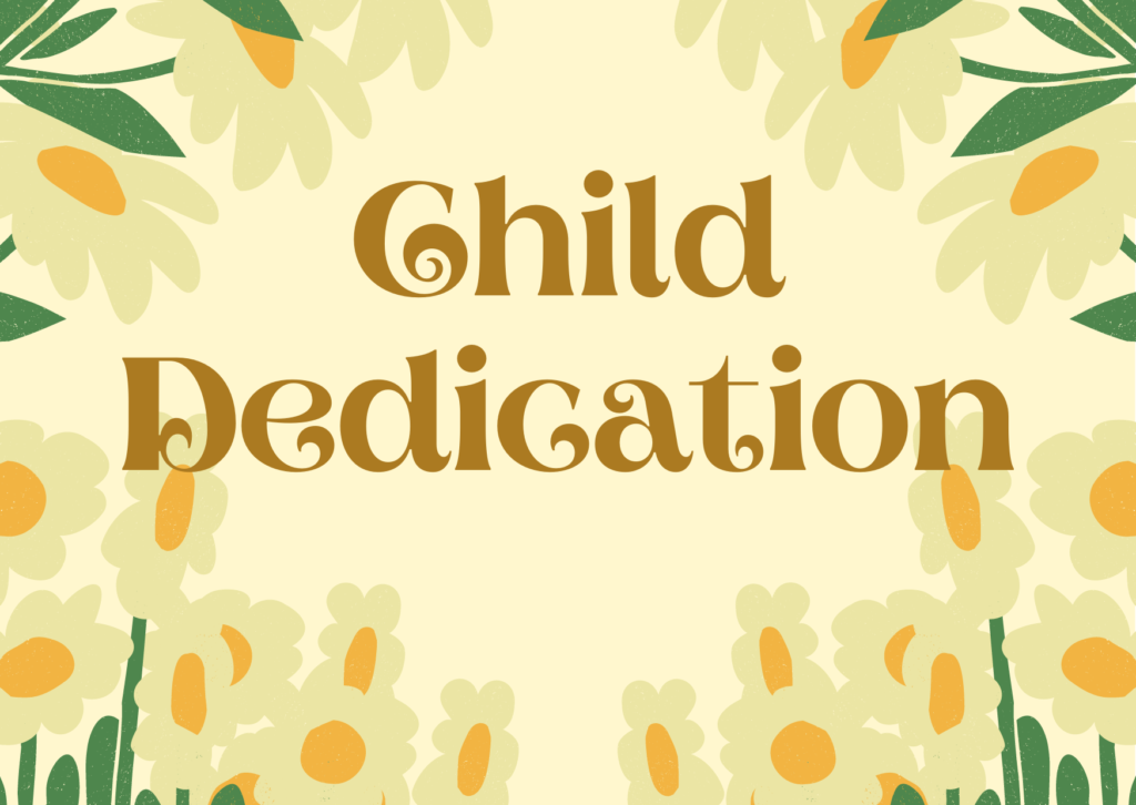 Children Dedication